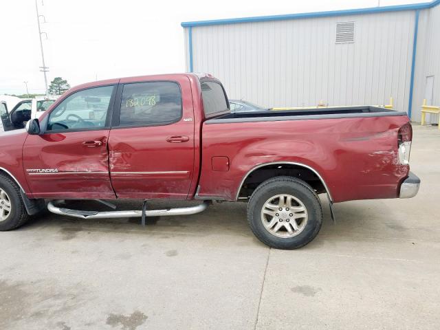 5TBET34166S562159 - 2006 TOYOTA TUNDRA DOUBLE CAB SR5  photo 9