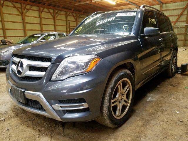 WDCGG0EB4EG202336 - 2014 MERCEDES-BENZ GLK 250 BLUETEC  photo 2