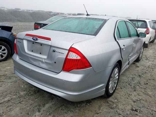 3FADP0L35AR375702 - 2010 FORD FUSION HYBRID  photo 4