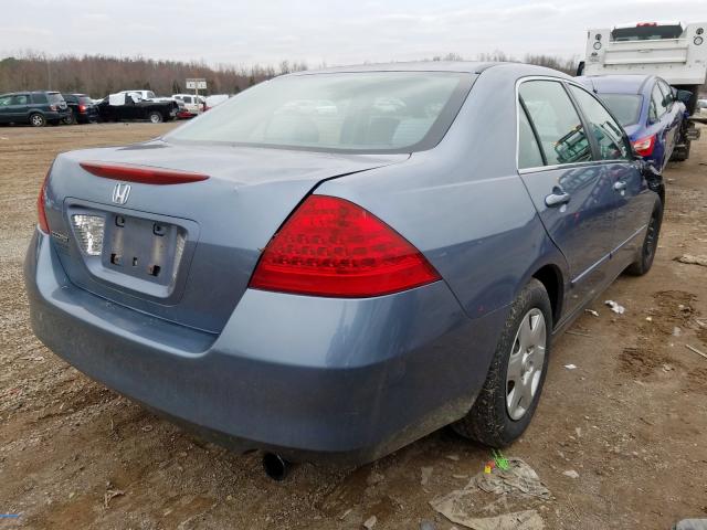 1HGCM56427A189720 - 2007 HONDA ACCORD LX  photo 4