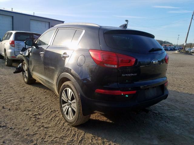 KNDPCCAC8E7615569 - 2014 KIA SPORTAGE EX  photo 3