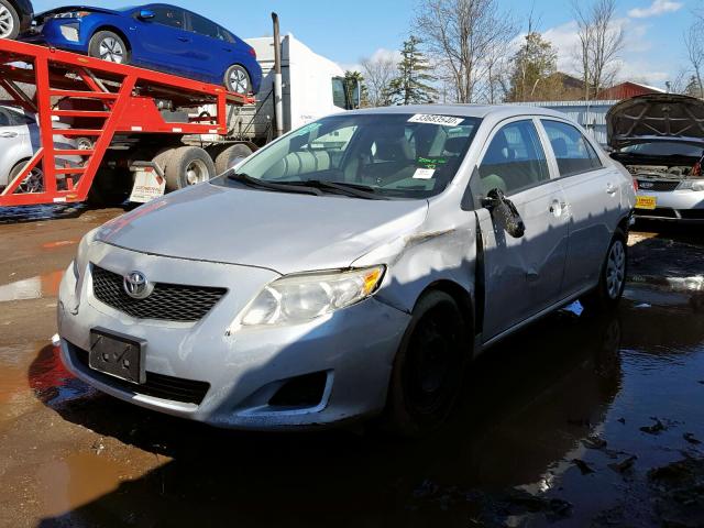 2T1BU4EE2AC241509 - 2010 TOYOTA COROLLA BASE  photo 2