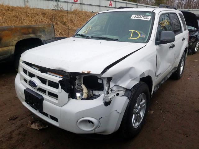 1FMCU49389KD10769 - 2009 FORD ESCAPE HYBRID  photo 2