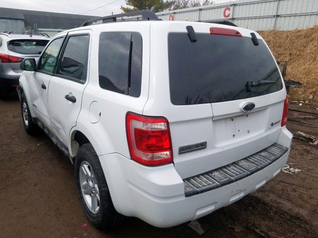 1FMCU49389KD10769 - 2009 FORD ESCAPE HYBRID  photo 3