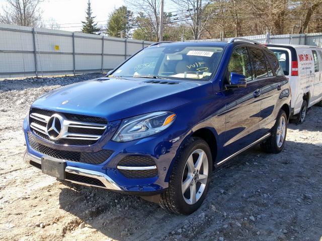 4JGDA5HB9JB017348 - 2018 MERCEDES-BENZ GLE 350 4MATIC  photo 2