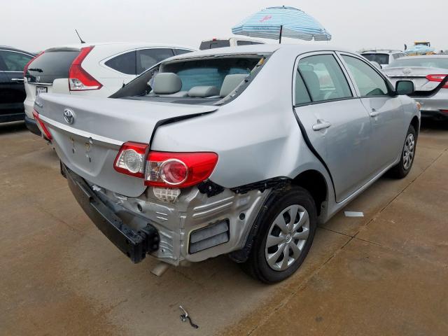 5YFBU4EE4DP087955 - 2013 TOYOTA COROLLA BASE  photo 4