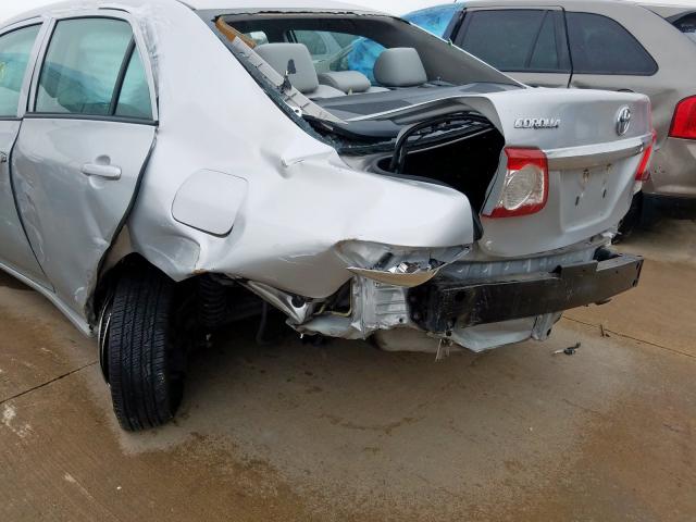 5YFBU4EE4DP087955 - 2013 TOYOTA COROLLA BASE  photo 9