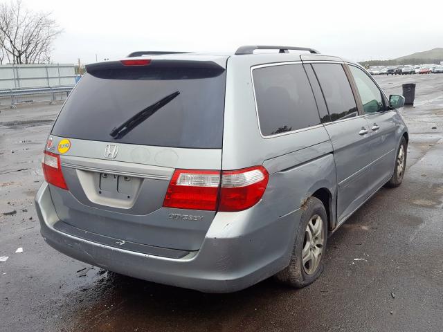 5FNRL38405B111468 - 2005 HONDA ODYSSEY EX  photo 4