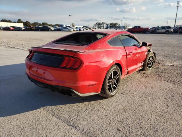 1FA6P8CF7J5156745 - 2018 FORD MUSTANG GT RED photo 4