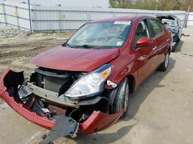 3N1CN7AP1GL802902 - 2016 NISSAN VERSA S  photo 2