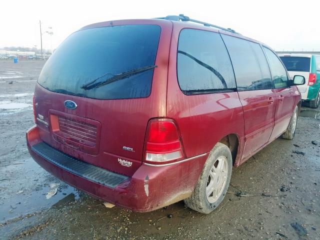 2FMZA52235BA92044 - 2005 FORD FREESTAR SEL  photo 4