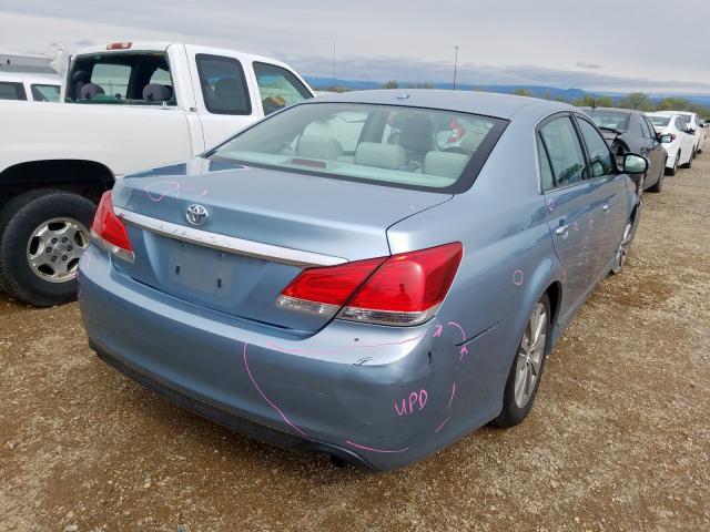 4T1BK3DBXBU377135 - 2011 TOYOTA AVALON BASE  photo 4