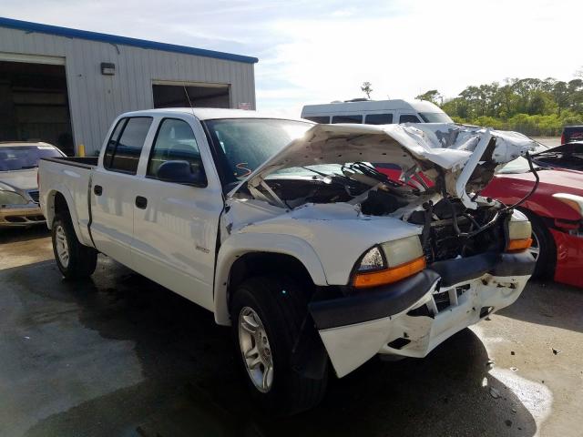 1B7HL38X62S719743 - 2002 DODGE DAKOTA QUAD SPORT  photo 1