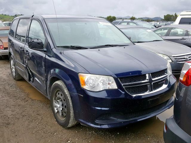 2C4RDGBG0ER184013 - 2014 DODGE GRAND CARAVAN SE  photo 1