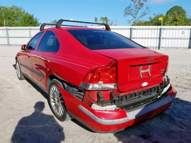 YV1RS58D722130543 - 2002 VOLVO S60 2.4T  photo 3
