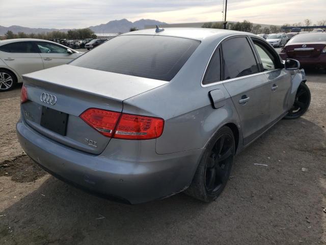 WAUFFAFL4AN050367 - 2010 AUDI A4 PREMIUM PLUS GRAY photo 4