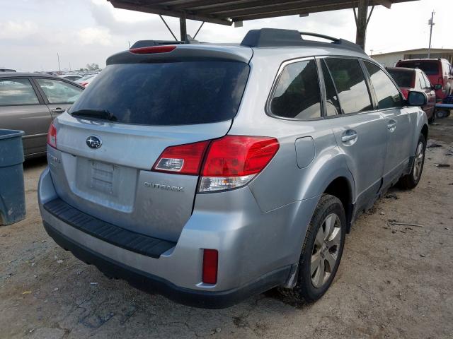 4S4BRCKCXC3220865 - 2012 SUBARU OUTBACK 2.5I LIMITED  photo 4