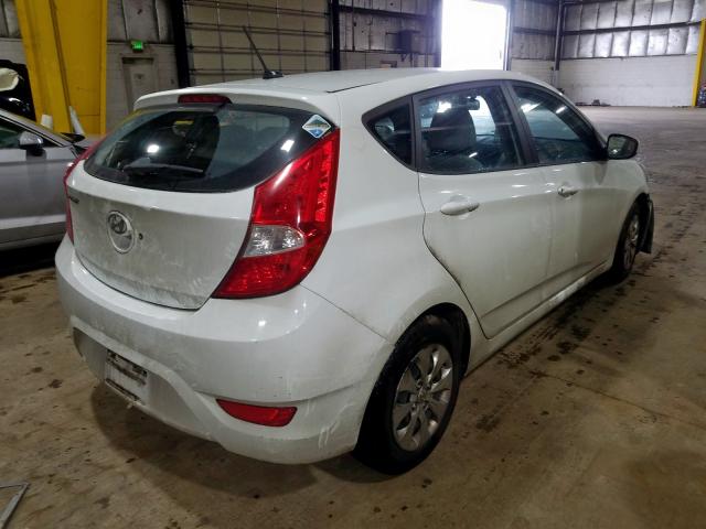 KMHCT5AE2FU219003 - 2015 HYUNDAI ACCENT GS  photo 4