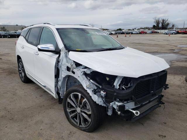 3GKALXEXXJL167114 - 2018 GMC TERRAIN DENALI WHITE photo 1