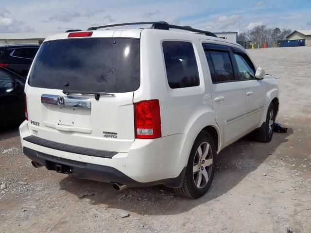 5FNYF4H99CB027683 - 2012 HONDA PILOT TOURING  photo 4