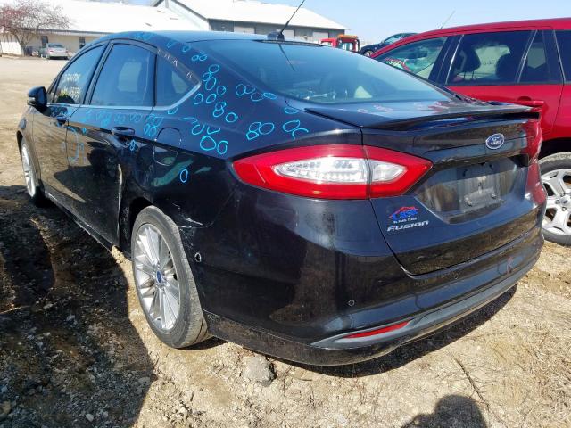 3FA6P0H74FR211255 - 2015 FORD FUSION SE  photo 3