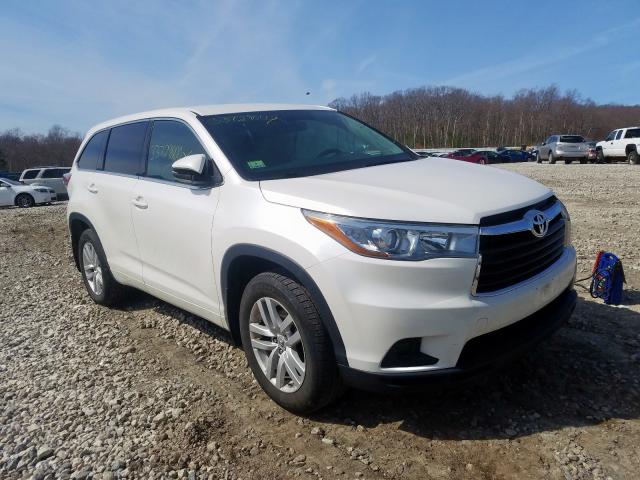 5TDBKRFH8FS127170 - 2015 TOYOTA HIGHLANDER LE  photo 1