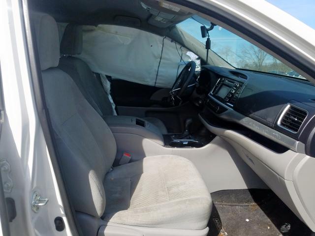 5TDBKRFH8FS127170 - 2015 TOYOTA HIGHLANDER LE  photo 5