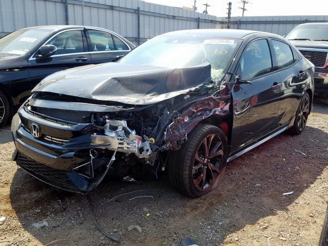 SHHFK7H48KU216010 - 2019 HONDA CIVIC SPORT  Foto 2