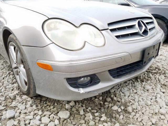 WDBTJ56JX6F177165 - 2006 MERCEDES-BENZ CLK 350  photo 9