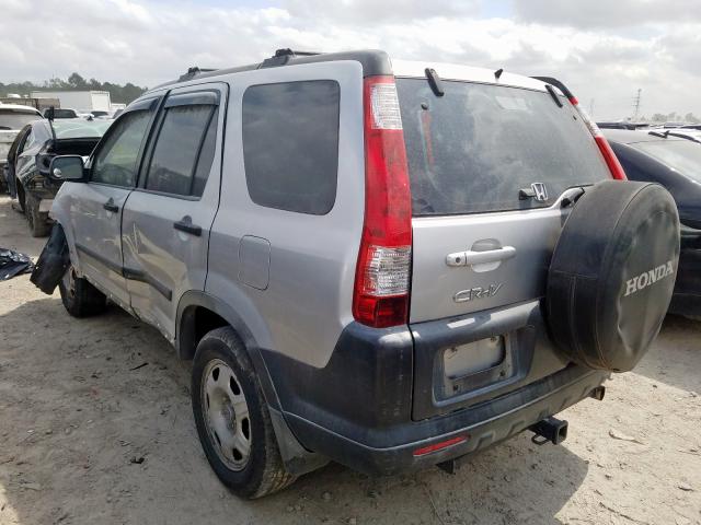 JHLRD68576C010193 - 2006 HONDA CR-V LX  photo 3