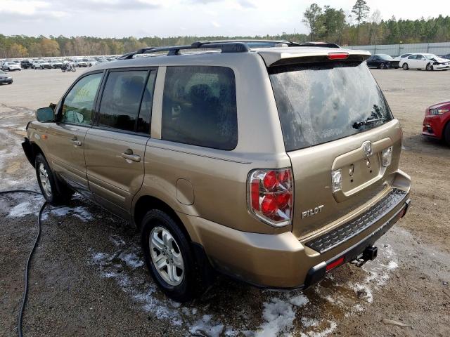 5FNYF28218B018569 - 2008 HONDA PILOT VP  photo 3