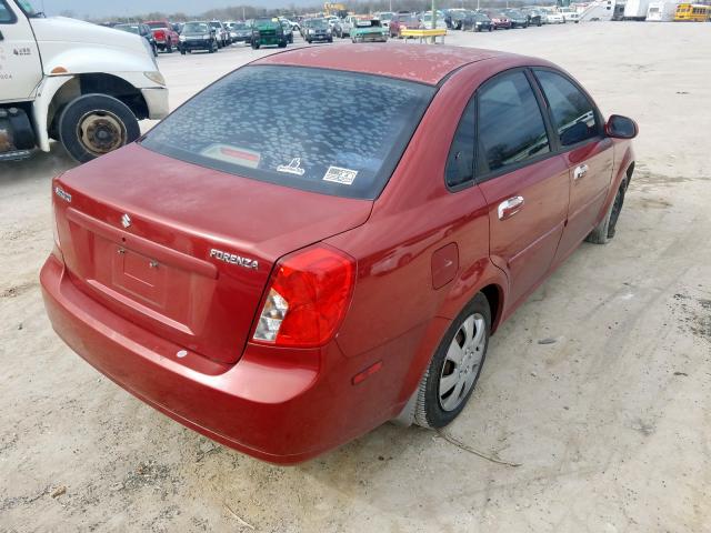 KL5JD56Z27K667359 - 2007 SUZUKI FORENZA BASE  photo 4