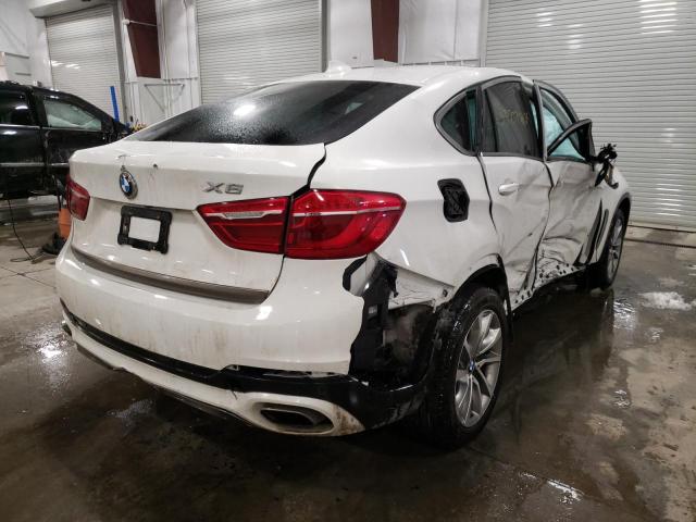 5UXKU6C55G0R99943 - 2016 BMW 650 XDRIVE50I WHITE photo 4