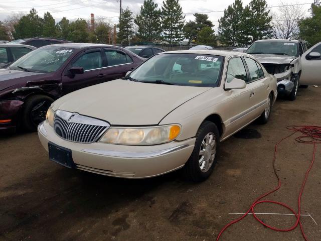 1LNHM97VXYY903682 - 2000 LINCOLN CONTINENTAL  photo 2