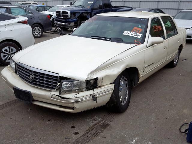 1G6KF5490XU774431 - 1999 CADILLAC DEVILLE CONCOURS  photo 2