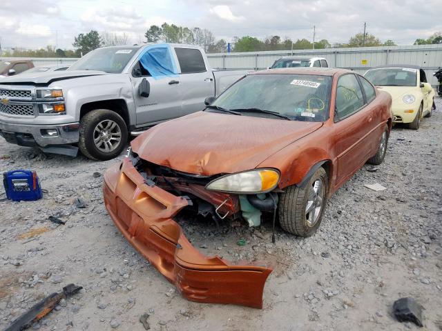 1G2NW12E03C321479 - 2003 PONTIAC GRAND AM GT  photo 2