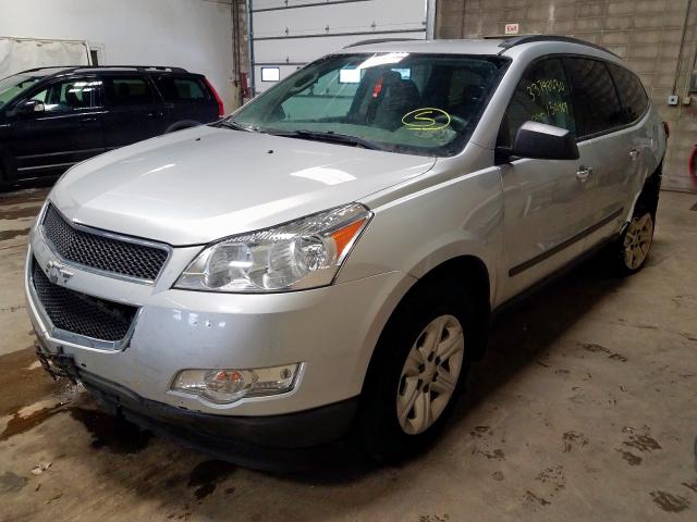 1GNKRFED7CJ278798 - 2012 CHEVROLET TRAVERSE LS  photo 2