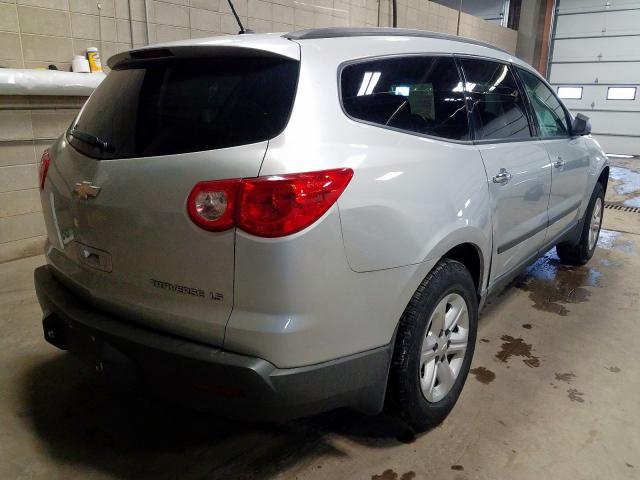 1GNKRFED7CJ278798 - 2012 CHEVROLET TRAVERSE LS  photo 4