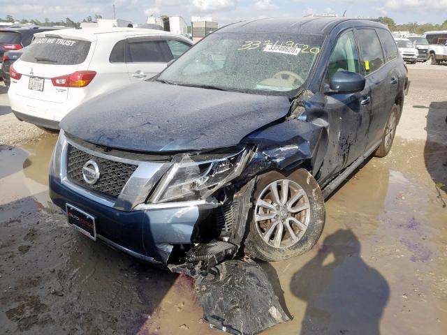 5N1AR2MM7EC683299 - 2014 NISSAN PATHFINDER S  photo 2