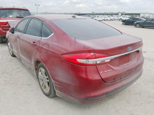 3FA6P0LU1JR162635 - 2018 FORD FUSION SE HYBRID  photo 3