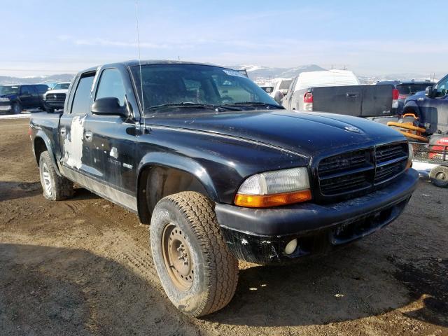 1B7HG38N62S540783 - 2002 DODGE DAKOTA QUAD SPORT  photo 1