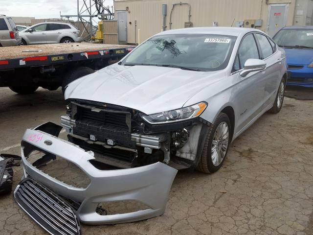 3FA6P0LU8DR371634 - 2013 FORD FUSION SE HYBRID  photo 2