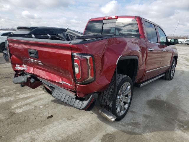 3GTU2PEJ2JG453667 - 2018 GMC SIERRA K1500 DENALI RED photo 4