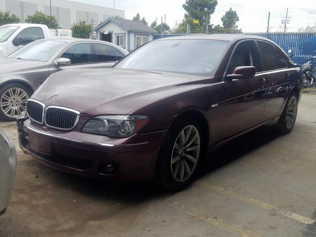 WBAHL83578DT11572 - 2008 BMW 750 I  photo 2