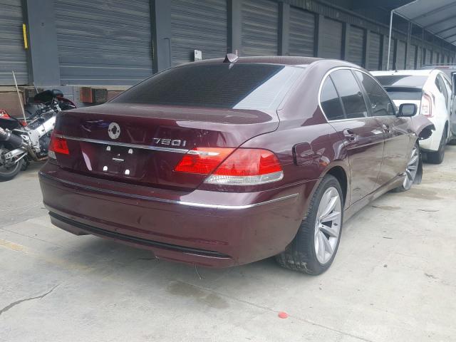 WBAHL83578DT11572 - 2008 BMW 750 I  photo 4