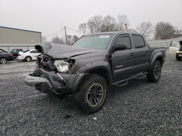 3TMJU4GN8FM175653 - 2015 TOYOTA TACOMA DOUBLE CAB PRERUNNER GRAY photo 2