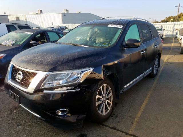 5N1AR2MN9EC722063 - 2014 NISSAN PATHFINDER S  photo 2