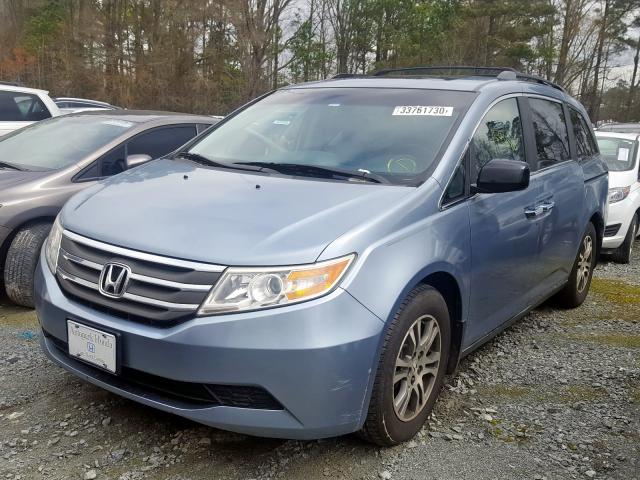 5FNRL5H63BB039464 - 2011 HONDA ODYSSEY EXL  photo 2