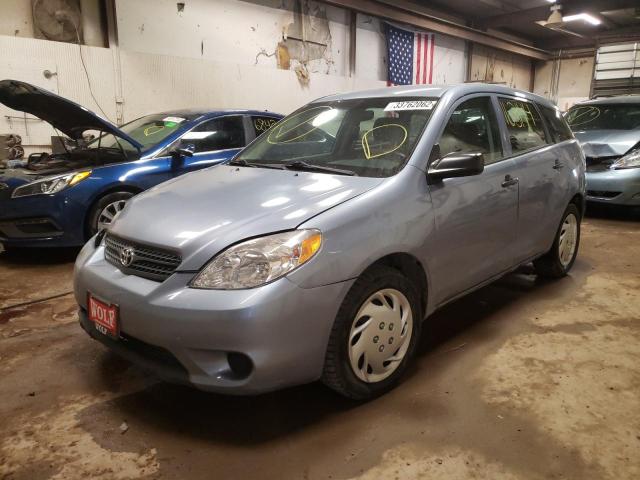 2T1KR32E48C693486 - 2008 TOYOTA COROLLA MA XR BLUE photo 2