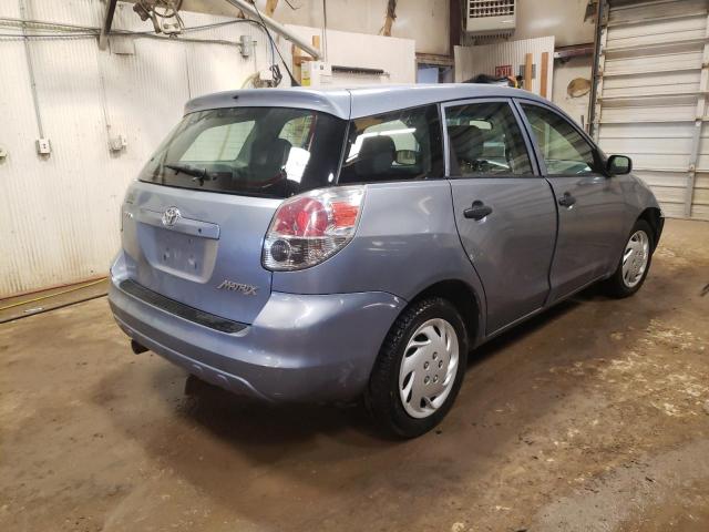 2T1KR32E48C693486 - 2008 TOYOTA COROLLA MA XR BLUE photo 4